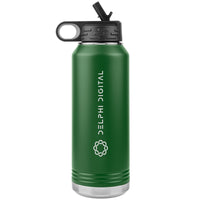 Delphi Water Bottle - new logo test